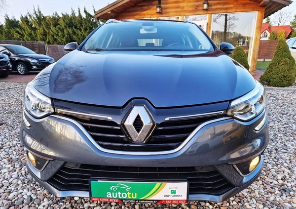 Renault Megane cena 49900 przebieg: 128700, rok produkcji 2018 z Gąbin małe 781